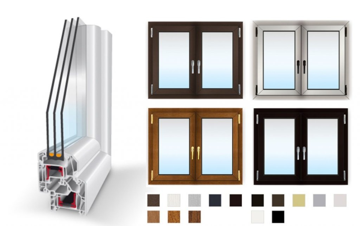 Como escolher a melhor cor para as portas e janelas de PVC da sua casa